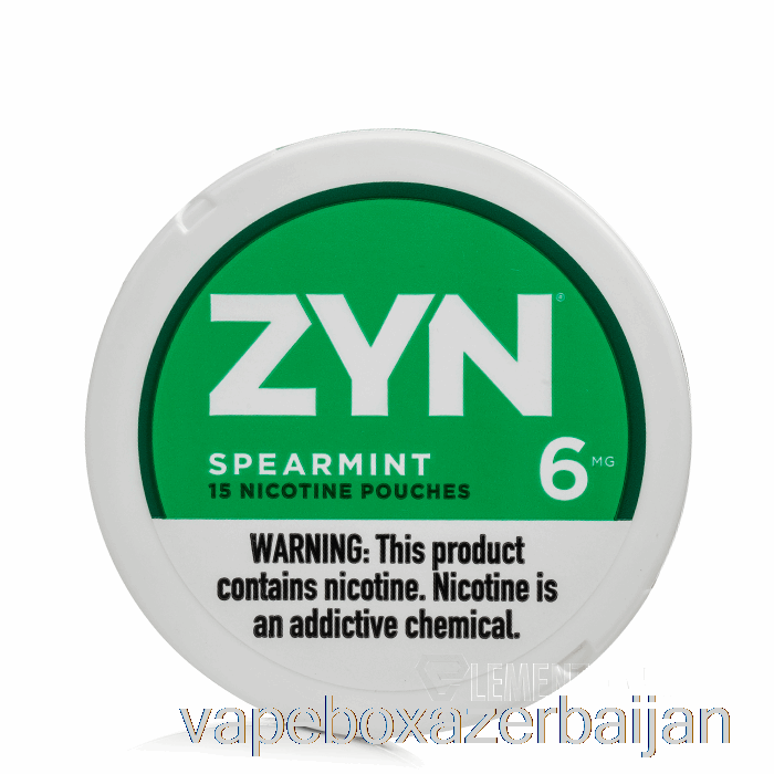 Vape Box Azerbaijan ZYN Nicotine Pouches - SPEARMINT 6mg